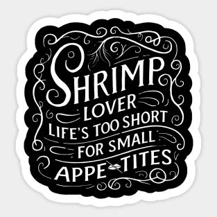 Shrimp Lover Sticker